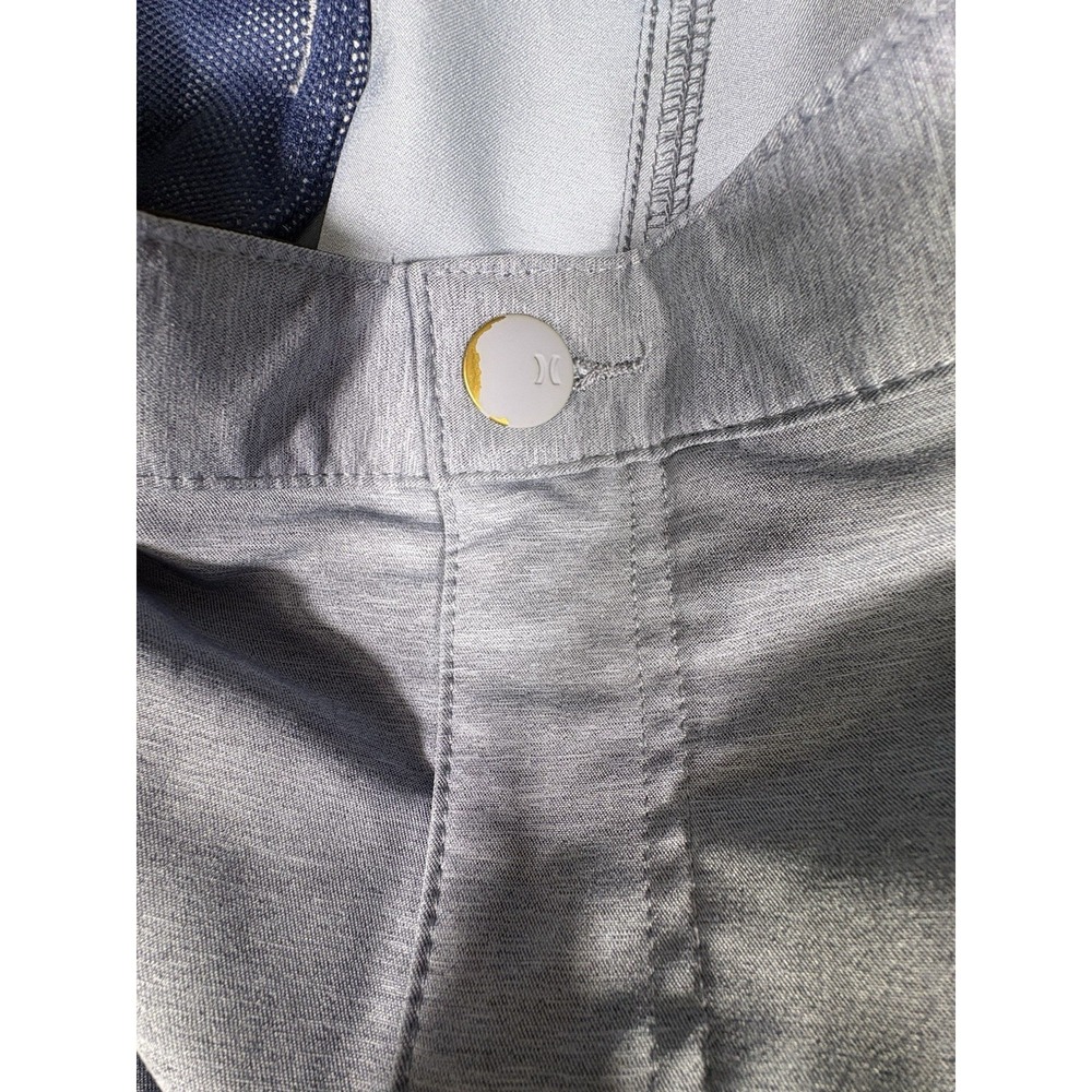 Hurley Boardshorts Blue Gray Size 36 Hybrid Shorts Beach Surfing Walking Surf - Picture 8 of 9